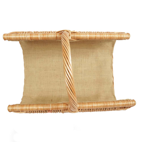 Holzkorb Korb Tragekorb aus gesottener Weide (50x37x26/40)