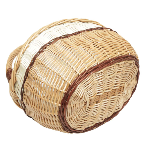 Einkaufskorb Handkorb Weide Korb ungefüttert (44x30x21/42)
