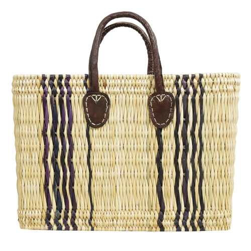 Handtasche Korbtasche robuste Tasche aus Jonc (40x15x25/37)