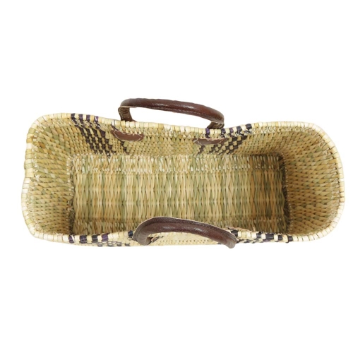 Handtasche Korbtasche robuste Tasche aus Jonc (40x15x25/37)