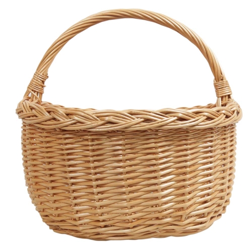 Einkaufskorb Handkorb Weide Korb ungefüttert (49x39x20/38)