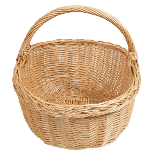 Einkaufskorb Handkorb Weide Korb ungefüttert (49x39x20/38)