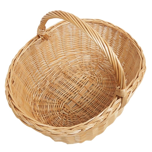 Einkaufskorb Handkorb Weide Korb ungefüttert (49x39x20/38)