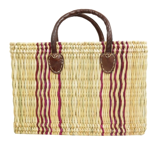 Handtasche Korbtasche robuste Tasche aus Jonc (40x15x25/37)