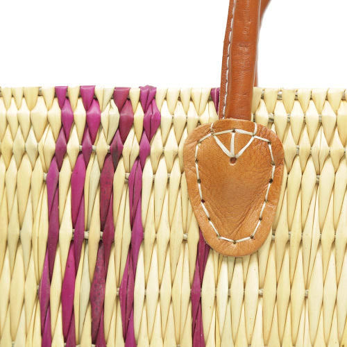 Handtasche Korbtasche robuste Tasche aus Jonc (40x15x27/37)