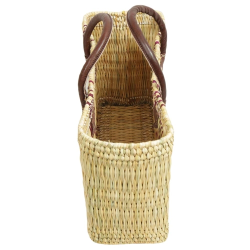 Handtasche Korbtasche robuste Tasche aus Jonc (40x15x25/37)