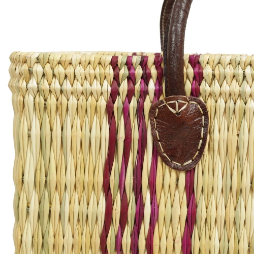 Handtasche Korbtasche robuste Tasche aus Jonc (40x15x25/37)