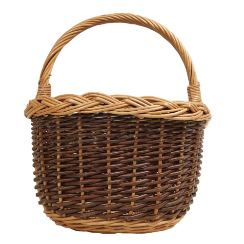 Einkaufskorb Handkorb Weide Korb ungefüttert (40x32x22/40)