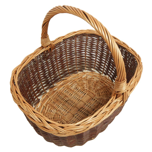 Einkaufskorb Handkorb Weide Korb ungefüttert (40x32x22/40)