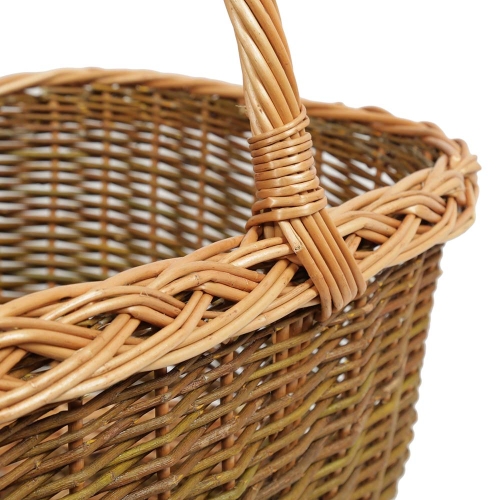 Einkaufskorb Handkorb Weide Korb ungefüttert (38x30x19/36)