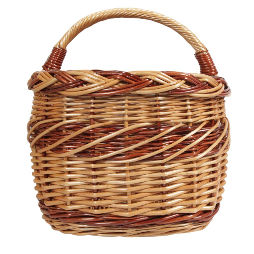 Einkaufskorb Handkorb Weide Korb ungefüttert (50x35x25/38)