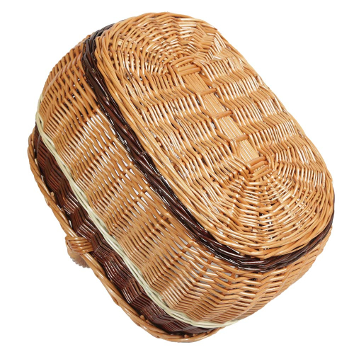 Einkaufskorb Handkorb Weide Korb ungefüttert (42x32x23/37)