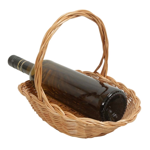 Geschenkkorb, Dekokorb, Korb für Geschenke (28x18x5/22) - klein