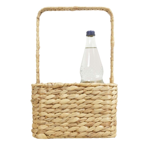 Flaschenkorb, Geschenkkorb, Korb für 4 Flaschen (22x22x14/36)