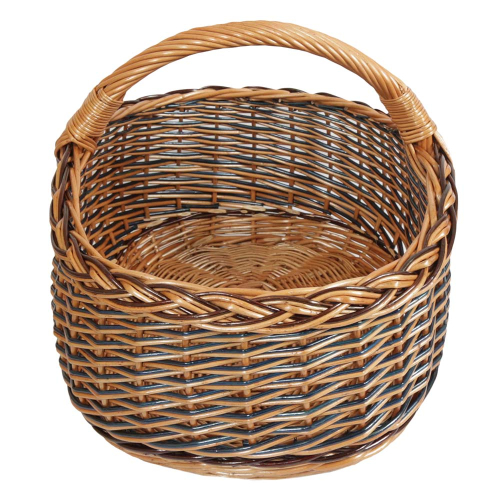 Einkaufskorb Handkorb Weide Korb ungefüttert (46x37x21/35)