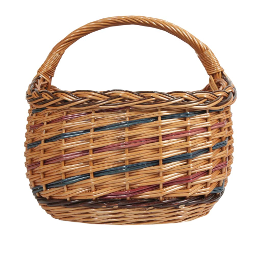 Einkaufskorb Handkorb Weide Korb ungefüttert (46x38x21/35)