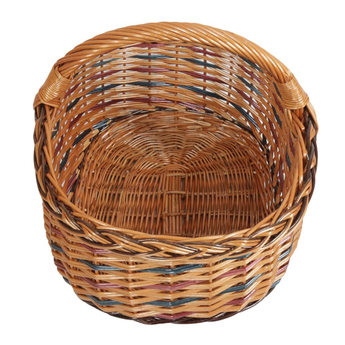 Einkaufskorb Handkorb Weide Korb ungefüttert (46x38x21/35)