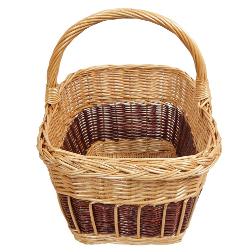 Einkaufskorb Handkorb Weide Korb ungefüttert (41x31x22/40)