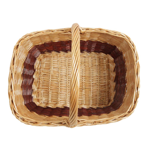 Einkaufskorb Handkorb Weide Korb ungefüttert (41x31x22/40)