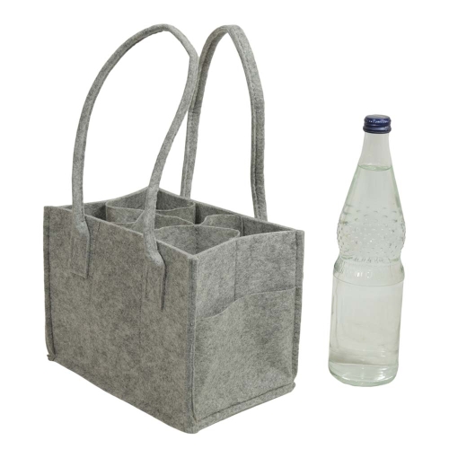 Flaschenkorb, Geschenkkorb, Korb für 6 Flaschen (24x16x18/40)