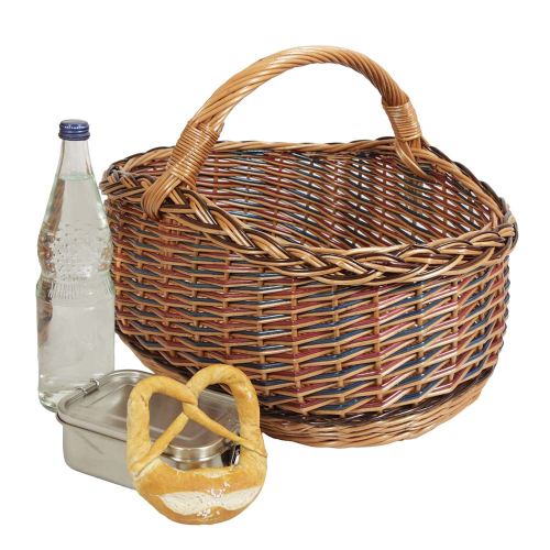 Einkaufskorb Handkorb Weide Korb ungefüttert (46x38x21/36)