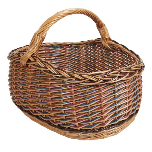 Einkaufskorb Handkorb Weide Korb ungefüttert (46x38x21/36)