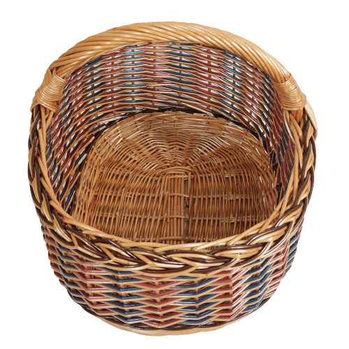 Einkaufskorb Handkorb Weide Korb ungefüttert (46x38x21/36)