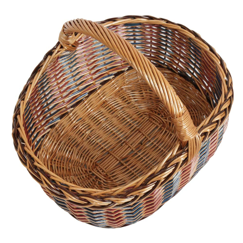 Einkaufskorb Handkorb Weide Korb ungefüttert (46x38x21/36)