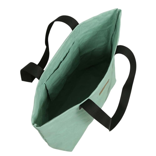 Papyr Tasche, Shopper, robuste Tasche aus veganem Leder (40x13x40/68)