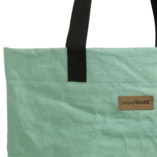 Papyr Tasche, Shopper, robuste Tasche aus veganem Leder (40x13x40/68)