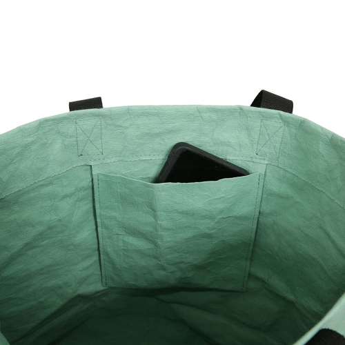 Papyr Tasche, Shopper, robuste Tasche aus veganem Leder (40x13x40/68)