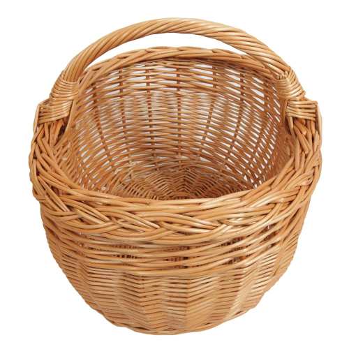 Einkaufskorb Handkorb Weide Korb ungefüttert (43x36x22/35)