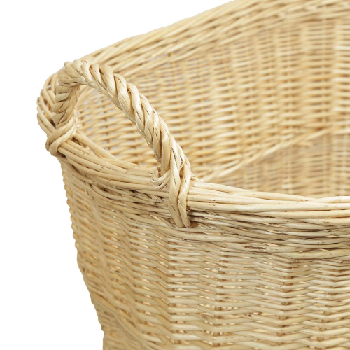 Wäschekorb aus Weide, Korb für Wäsche deutsche Fertigung (60x42x26/34)