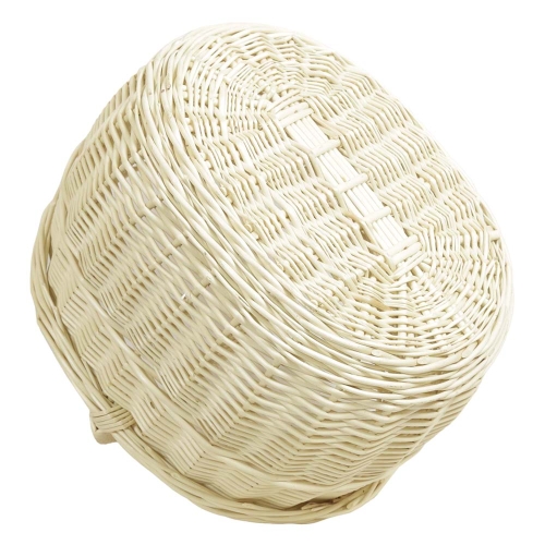 Einkaufskorb Handkorb helle Weide Korb ungefüttert (44x33x24/36)