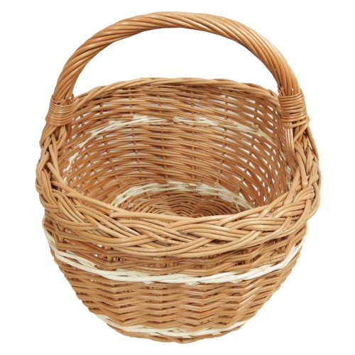 Einkaufskorb Handkorb Weide Korb ungefüttert (42x34x21/35)