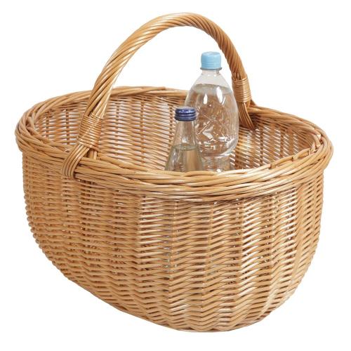 Einkaufskorb Handkorb Weide Korb ungefüttert (47x38x26/42)