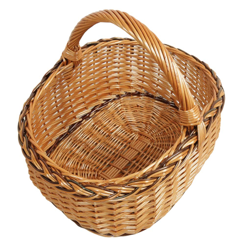Einkaufskorb Handkorb Weide Korb ungefüttert (47x36x21/35)
