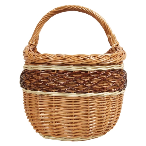 Einkaufskorb Handkorb Weide Korb ungefüttert (41x33x23/40)