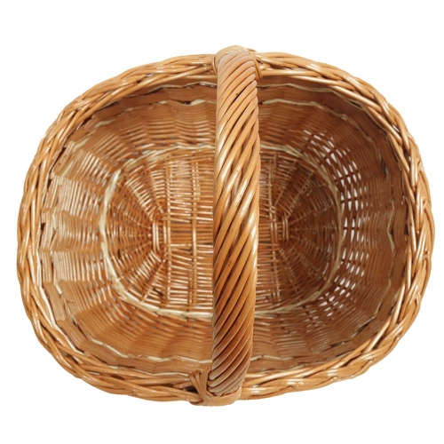 Einkaufskorb Handkorb Weide Korb ungefüttert (41x33x23/40)
