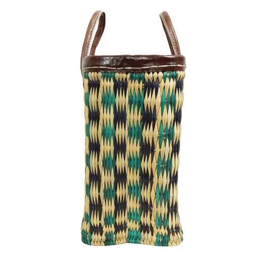 Handtasche Korbtasche robuste Tasche (44x18x30/42)