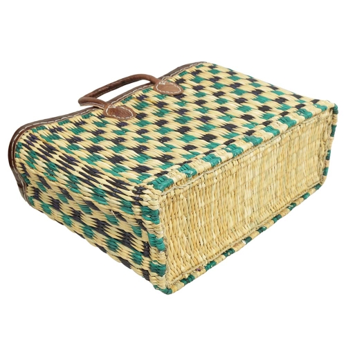 Handtasche Korbtasche robuste Tasche (44x18x30/42)