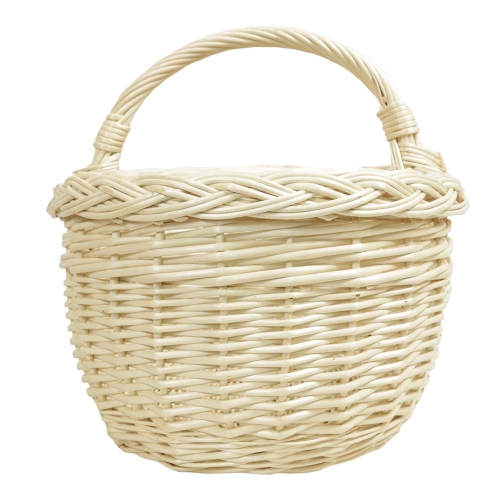 Einkaufskorb Handkorb helle Weide Korb ungefüttert (45x34x22/35)