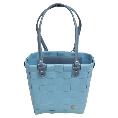 Kunststofftasche moderne Tasche aus Kunststoff mit Innentasche (30x17x28)