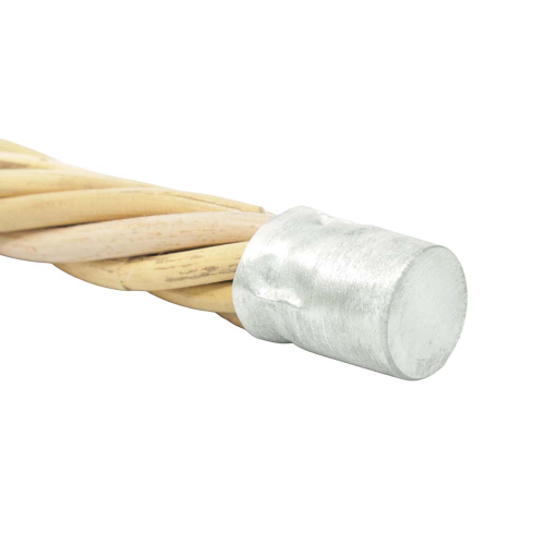 Teppichklopfer aus Rattan 2-fädig (L:75cm)