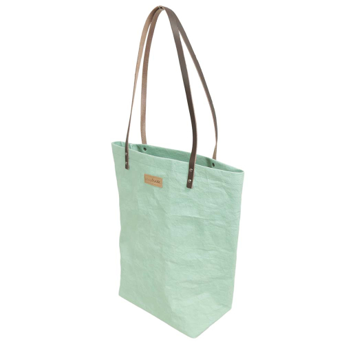 Papyr Tasche, Shopper, robuste Tasche aus veganem Leder (35x15x36/67)