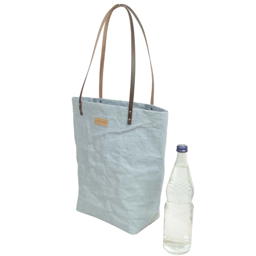 Papyr Tasche, Shopper, robuste Tasche aus veganem Leder (35x15x36/67)