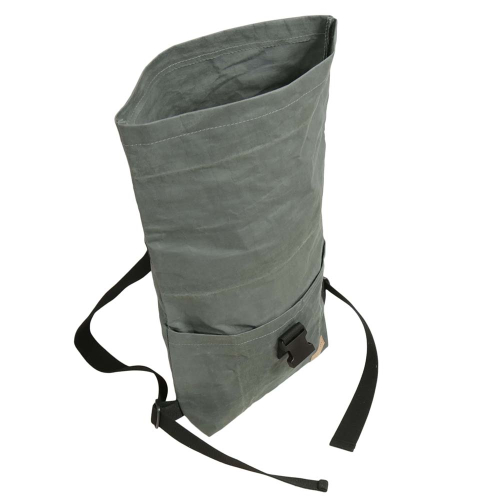 Papyr Roll-Top Rucksack, robuster Rucksack aus veganem Leder (35x10x40)