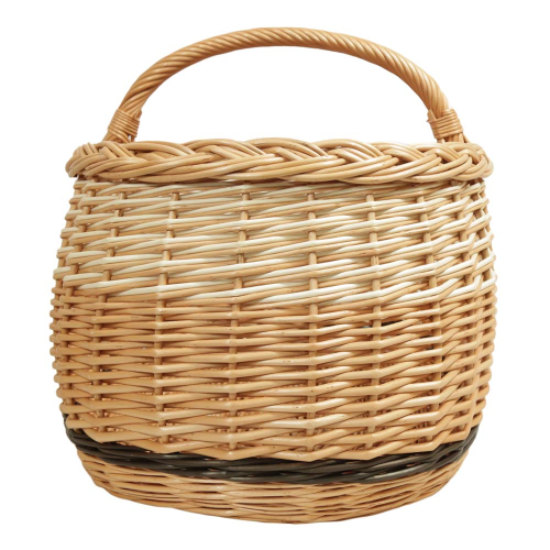 Einkaufskorb Handkorb groß Weide Korb ungefüttert (50x33x25/35)
