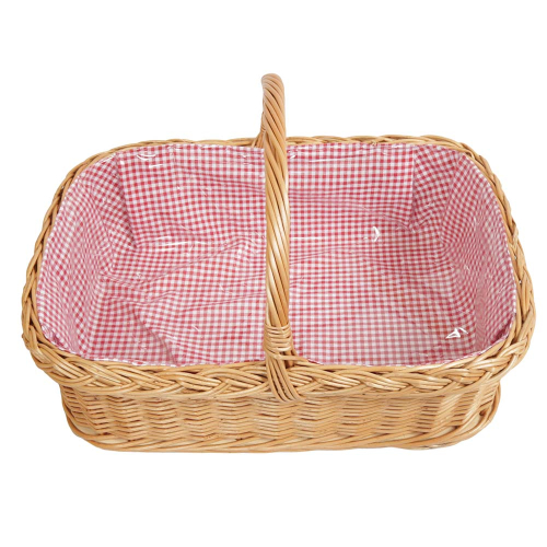 Tablett aus Weide, Trage - Korb - Tablett (54x38x16/32)