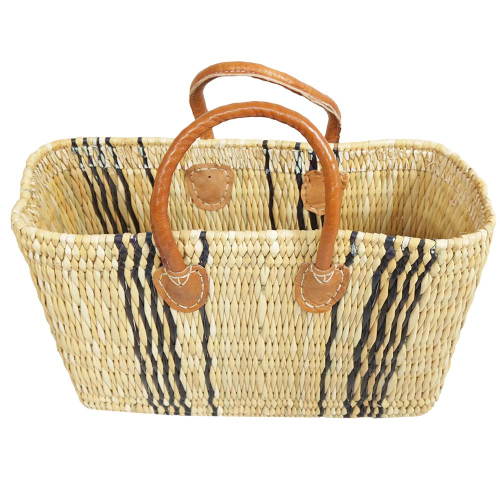 Handtasche Korbtasche robuste Tasche aus Jonc (42x16x26/38)